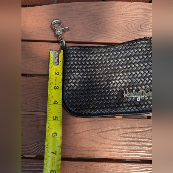 Harley Davidson Leather Hip Bag, Small hip bag, Genuine Harley Davidson Brand - Picture 5 of 9